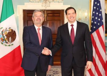 Marco Rubio y Juan Ramón de la Fuente se reúnen en Washington para revisar temas de seguridad en México