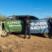 Elementos de la Guardia Nacional y del Ejército aseguran en Sonora vehículo abandonado con 26 artefactos explosivos para dron