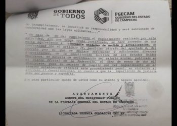 Fiscalía de Campeche exige a medio dar nombres de redactores; denuncian intento de censura