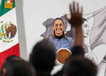 Claudia se mantiene en 60 puntos de apoyo y es la líder con mejor imagen de México