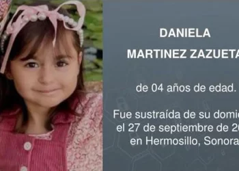 Activan Alerta Amber en Sonora por la desaparición de Daniela, de 4 años sustraída de su domicilio en Hermosillo