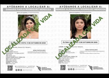 Adolescentes de 14 y 15 años son localizadas con vida tras reporte de desaparición en Hermosillo