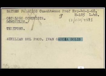 Los archivos sobre la familia Batres: así la investigó el Gobierno desde los 60