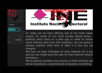 Denuncian hackeo a sistema de INE