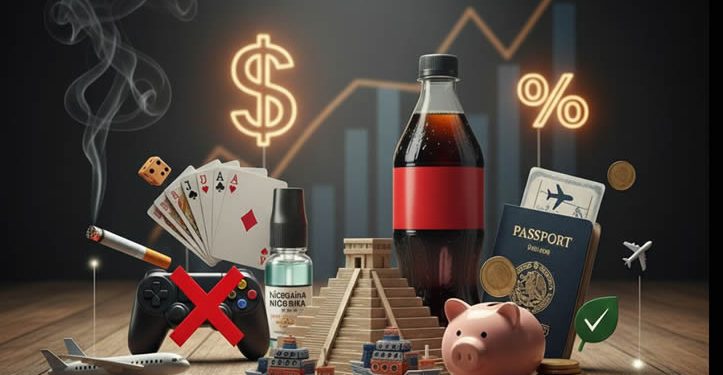 Estos son algunos de los impuestos que subirán el próximo año en México