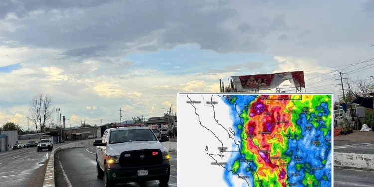 Alertan por lluvias intensas en Sonora este fin de semana por desprendimientos de “Priscilla”