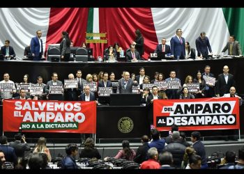 Morena batea mociones suspensivas y aprueba en lo general reforma Ley de Amparo