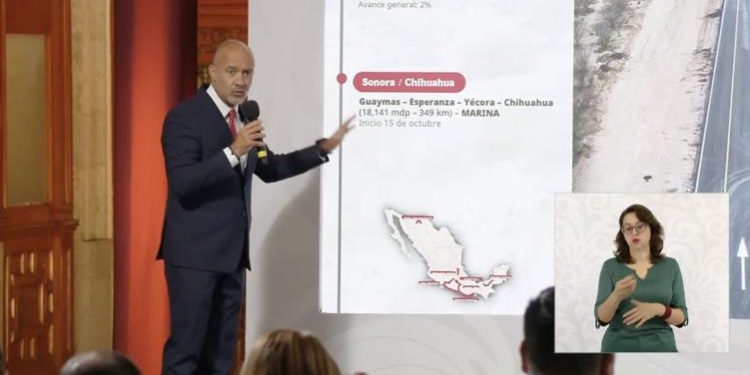 Por iniciar construcción de la carretera Guaymas – Chihuahua: SICT