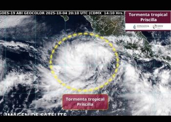 Priscilla ya es tormenta tropical y se prevé que evolucione a huracán