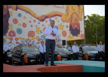 Entrega Astiazarán 70 nuevas patrullas eléctricas; suman 354 para proteger a familias hermosillenses