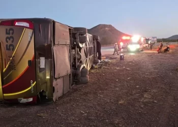 Confirma AMIC captura de chofer auxiliar tras volcar autobús que dejó 7 muertos y 20 heridos en Sonora