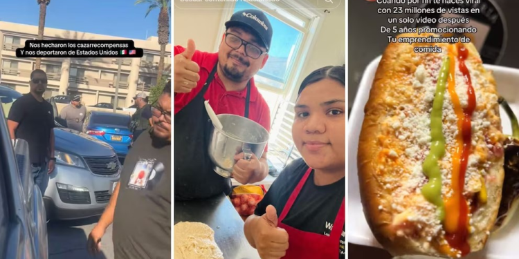 Pareja mexicana es deportada de California y pierde su negocio de hotdogs virales: “Los mismos latinos nos entregaron a ICE”