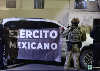 Aseguran Armamento al Interior de un Auto Abandonado en Bácum