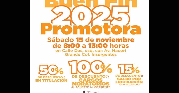 Promotora Inmobiliaria de Hermosillo ofrecerá descuentos durante el Buen Fin 2025