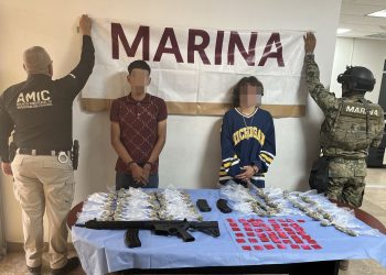 La Secretaría de Marina, en Coadyuvancia con la AMIC y la Policía Estatal Logró el Aseguramiento de Diverso Material Ilícito en el Estado de Sonora