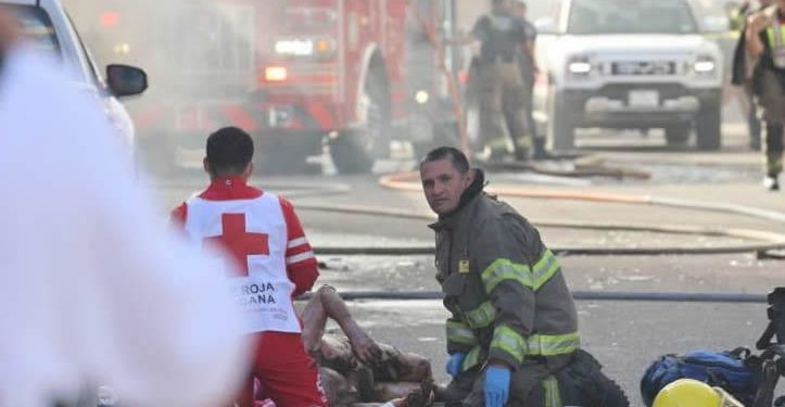 Abren circulación vehicular en calles donde ocurrió la tragedia en el centro de la ciudad