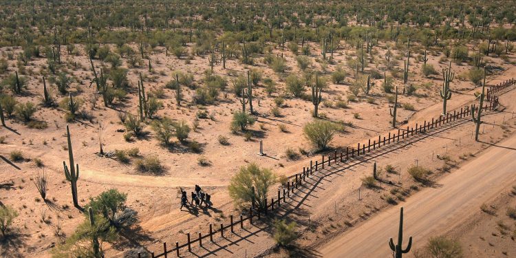 Recorren niños solos el desierto de Arizona