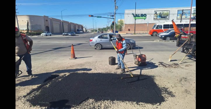 Estas son las colonias con jornadas de bacheo este lunes