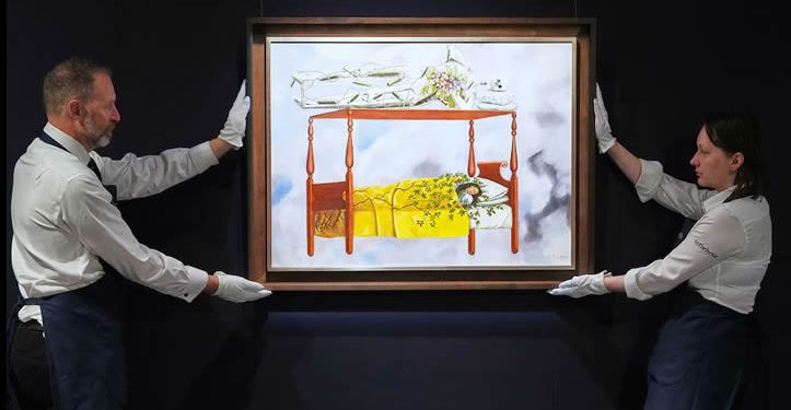 Este es el cuadro de Frida Kahlo que rompió un récord en subasta con 54 millones de dólares
