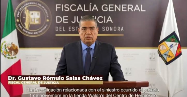 Fiscalía de Sonora avanza en la investigación del caso Waldo’s