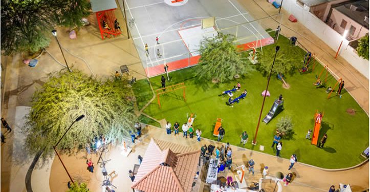 Beneficia Astiazarán a familias con renovación del parque Las Cachoras, obra ganadora del presupuesto CRECES