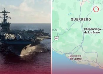 EU bombardea 3 narcolanchas frente Acapulco… y portaviones “ronda” Ensenada