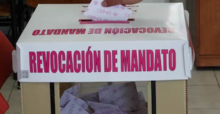Morena quiere adelantar la revocación de mandato y empatarla con elecciones de 2027