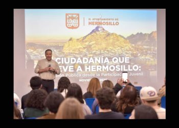 Convoca Toño Astiazarán a la participación juvenil para mejorar e innovar juntos a Hermosillo