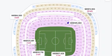 Precios de locura: Un boleto para la inauguración del Mundial entre México y Sudáfrica roza el millón de pesos