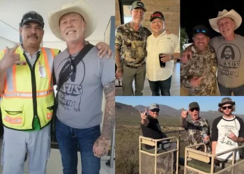 Vocalista de Metallica viaja a Sonora para matar animales