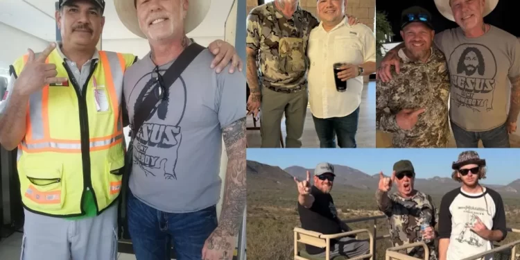 Vocalista de Metallica viaja a Sonora para matar animales