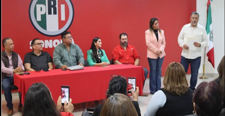 Aparicio Avitia y Rangel Ríos, Planilla Única para Dirigir el PRI Hermosillo