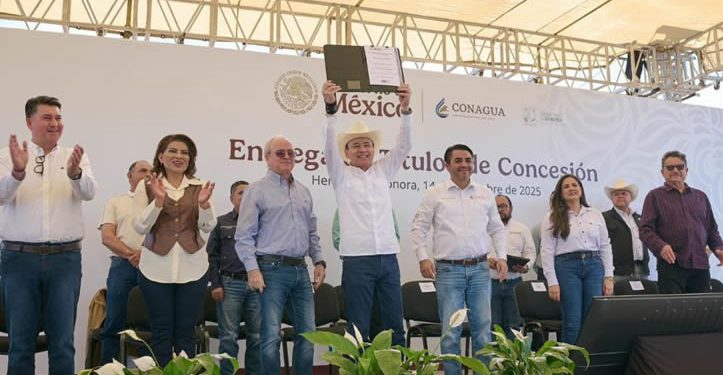 Títulos de Concesión de Agua Impulsan la Certeza Jurídica y Productividad del Campo Sonorense