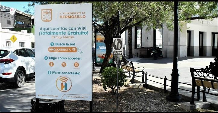 Hermosillo cuenta con 260 puntos de conexión gratuita a Internet vía Wi Fi
