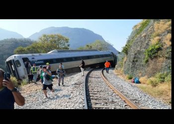 Se descarrila el Tren Interoceánico; Secretaría de Marina reporta 20 heridos