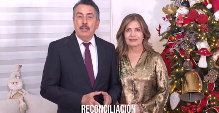 Mensaje de Navidad de la familia Lamarque-Patiño