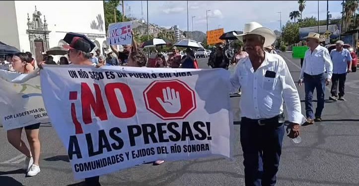 Comunidades del Río Sonora Rechazan Imposición de Presas y Exigen Consulta Real