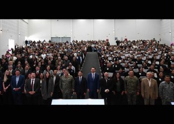 Refuerza Estado la seguridad con la integración de 171 nuevos policías egresados de la Universidad de la Seguridad