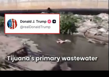 Trump se lanza contra alcantarillado de México en la frontera: Debe solucionarlo ‘INMEDIATAMENTE’