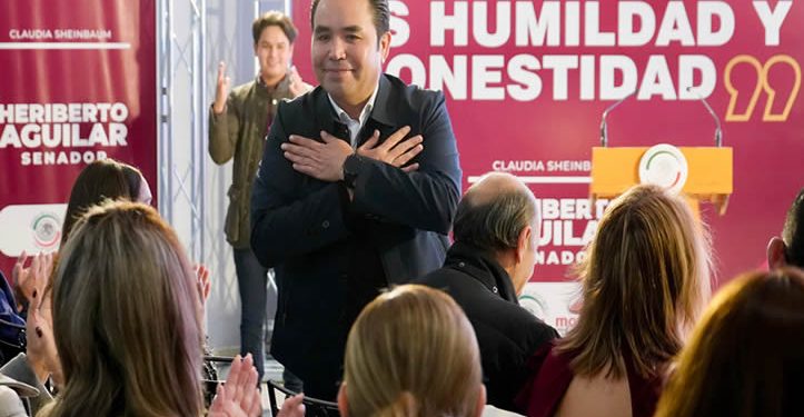 Legislar para transformar y hacer justicia al pueblo, compromiso de Heriberto Aguilar en el Senado