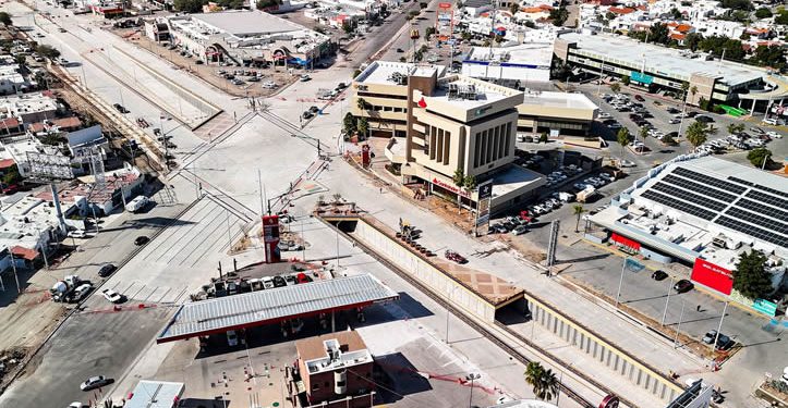 Se inaugurará el próximo domingo el nuevo paso a desnivel de Colosio y Solidaridad, anunció Antonio Astiazarán