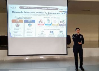 Blindan a comunidad universitaria: UES y Seguridad Pública lanzan cruzada de prevención y autocuidado