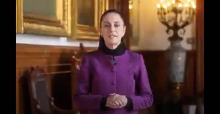 Claudia Sheinbaum comparte mensaje por fin de año: “Son momentos de reflexión y de buenos deseos para 2026”