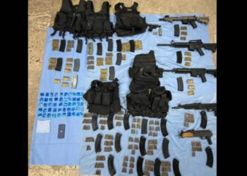 AMIC desarticula célula generadora de violencia en Cajeme, les aseguran 6 armas y un vehículo