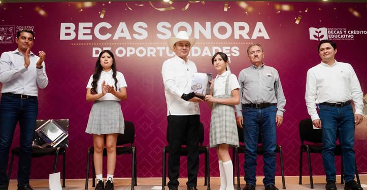 Sonora alcanza inversión histórica de mil mdp en becas; beneficiará a más de medio millón de estudiantes en 2026
