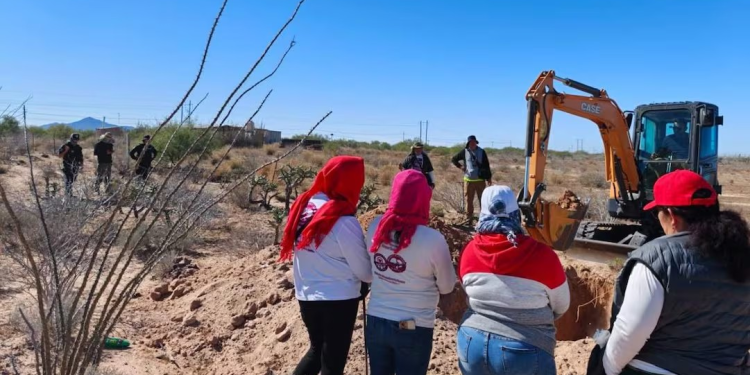 Ceci Flores informa localización de indicios humanos en búsqueda de su hijo en Sonora; restos están en proceso de análisis genético