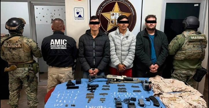 Realizan cateos en Estación Corral; detienen a 3 presuntos homicidas