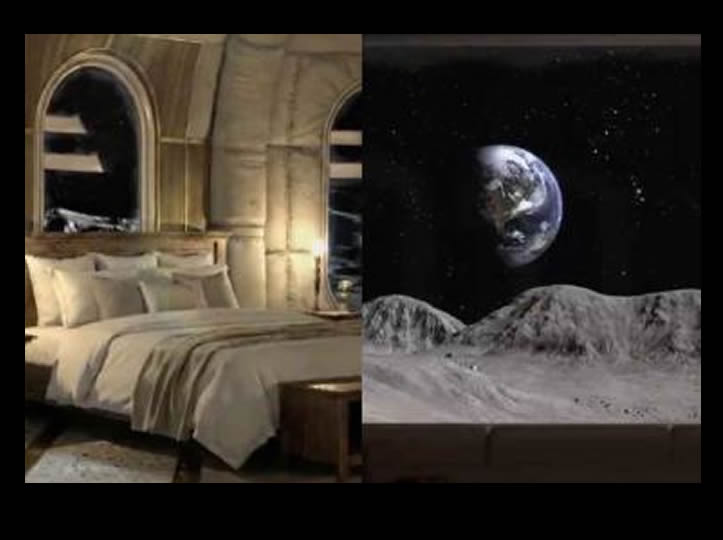 ¿Dormir en la Luna? Ya es posible reservar el primer hotel lunar por un millón de dólares