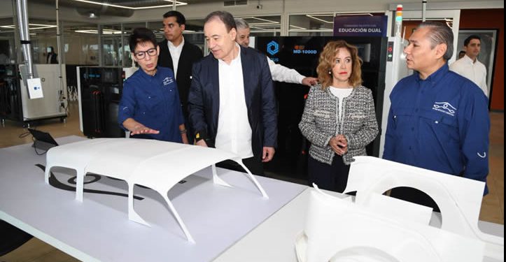 Sonora acelera hacia el futuro: Durazo supervisa el primer vehículo eléctrico hecho en el estado