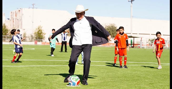 Transforman el deporte en Hermosillo: Entregan rehabilitación de Unidad Ley 57 y campo JOSS #3